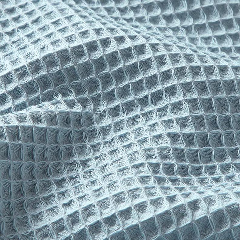 Vaffelpiqué – lyseblå,  image number 2