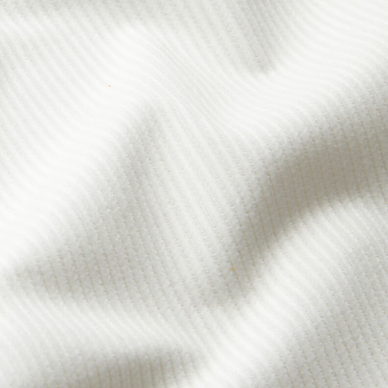 Fint fløjl ensfarvet – hvid,  image number 2