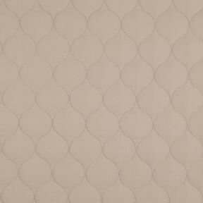 Quiltstof cirkelmønster | Poppy Fabrics – mørkebeige, 