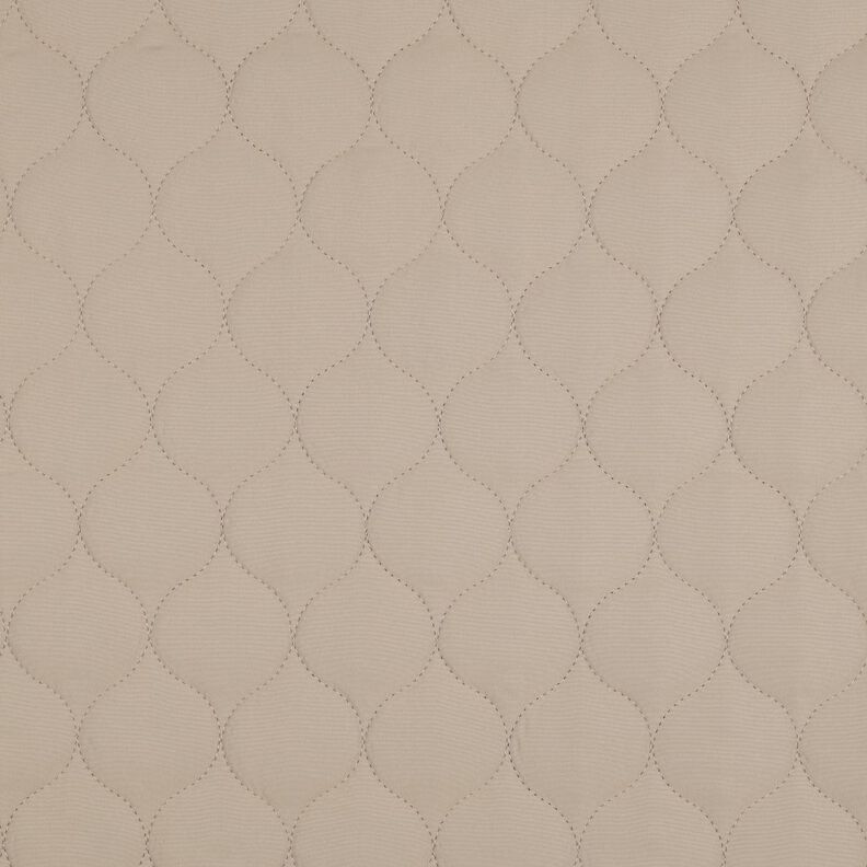 Quiltstof cirkelmønster | Poppy Fabrics – mørkebeige,  image number 1