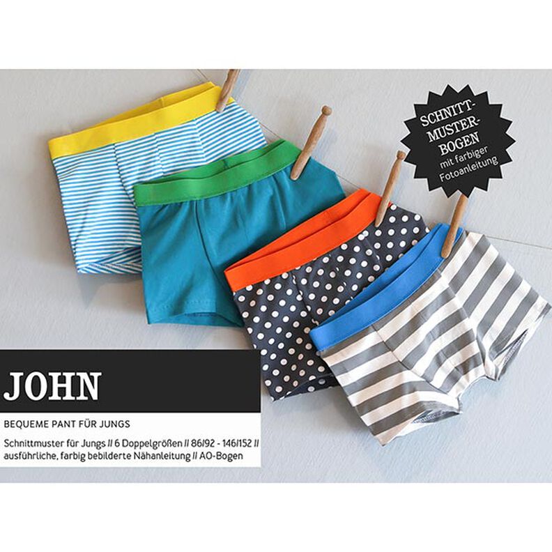 JOHN Komfortable bukser til drenge | Studio klippeklar | 86-152,  image number 1