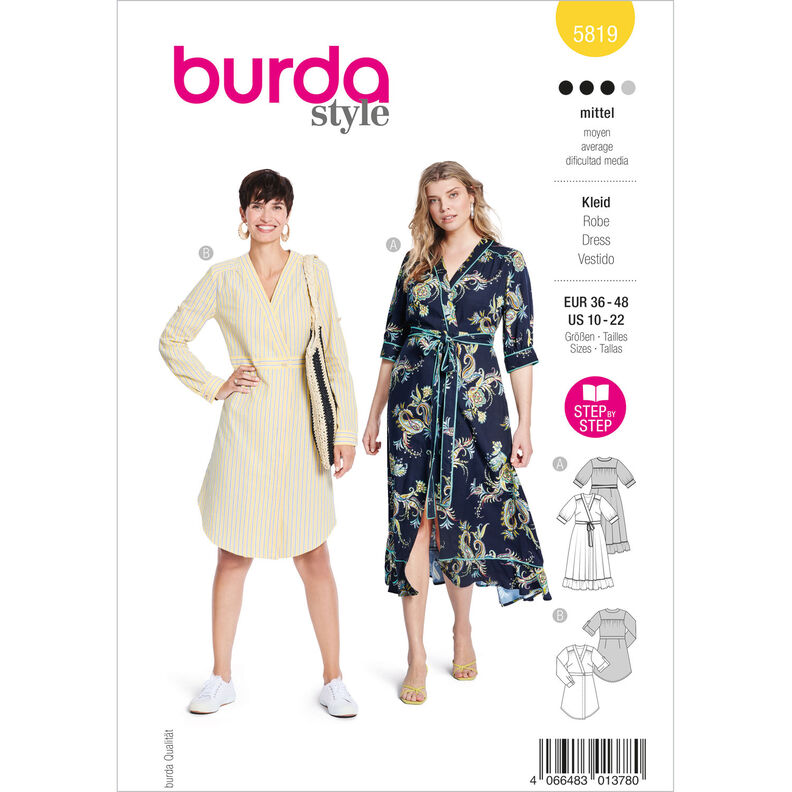 Kjole | Burda 5819| 36-48,  image number 1