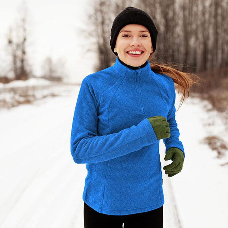 Antipilling fleece – kongeblå,  image number 7