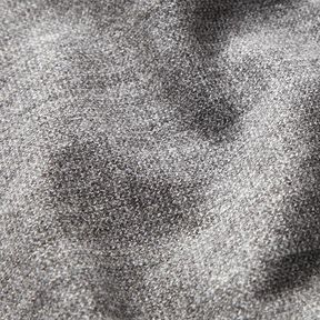 Frakkestof melange børstet – mørkegrå | Reststykke 80cm, 