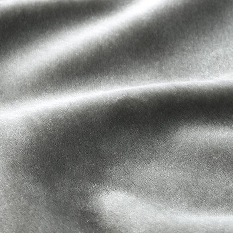 Dekorationsstof fløjl – grå,  image number 2
