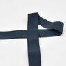 Elastisk kantbånd (skråbånd) mat [20 mm] – marineblå,  thumbnail number 1