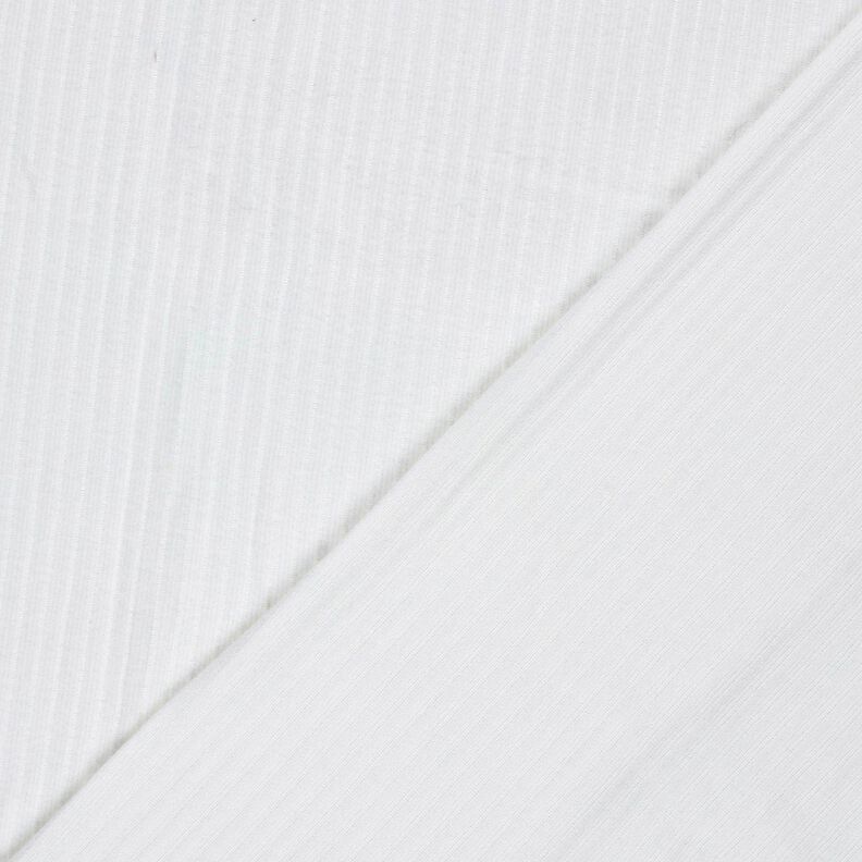 Superblød ribstrik ensfarvet – hvid,  image number 4
