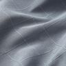Dekorationsstof gitter-tern genanvendt – blågrå,  thumbnail number 2
