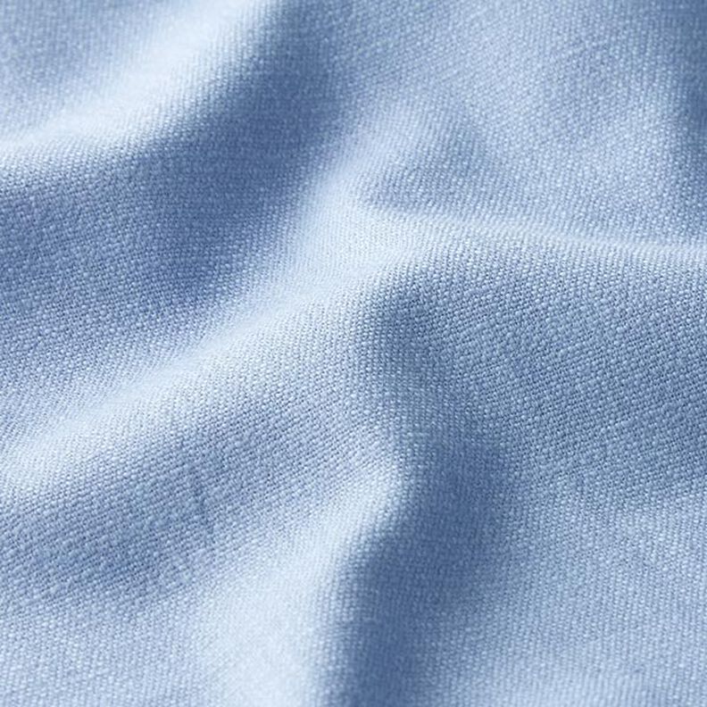 Stretch Hørstof Mix – jeansblå,  image number 2