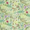 Outdoorstof Canvas vilde blomster og insekter – pastelgrøn,  thumbnail number 1