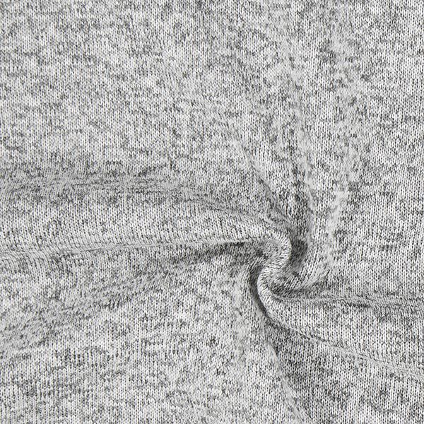 Strikfleece – lysegrå,  image number 1