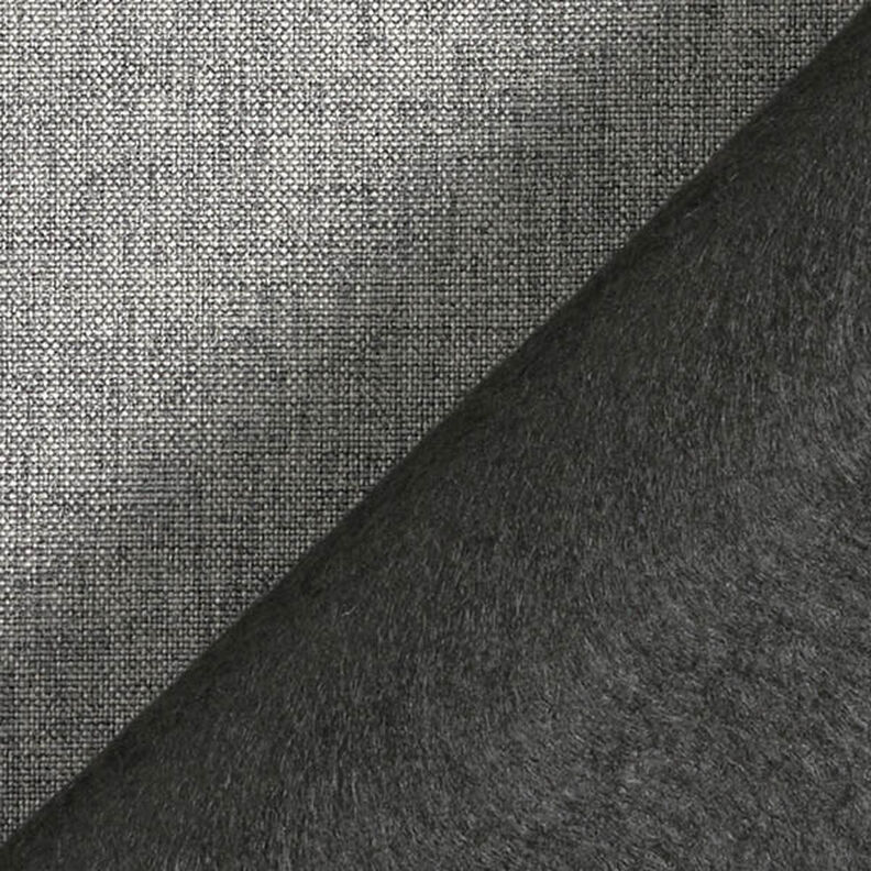 Polsterstof Meleret ensfarvet – grå,  image number 3