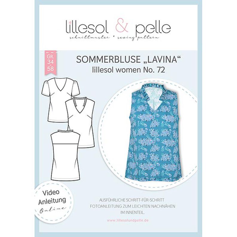 Bluse Lavina | Lillesol & Pelle No. 72 | 34-58,  image number 1