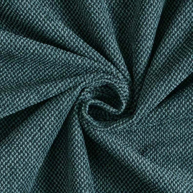 Polsterstof Melange blød – blågran,  image number 1