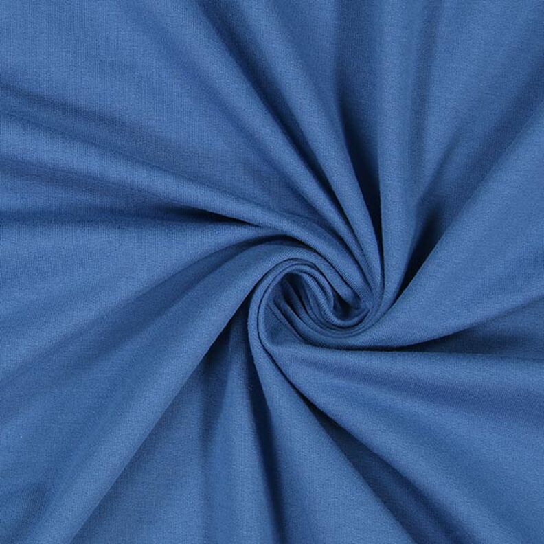 Let bomuldssweat ensfarvet – dueblå,  image number 1