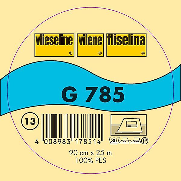 G 785 Vævede Indlæg | Vlieseline – hvid,  image number 2