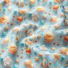 Bomuldspoplin univers Digitaltryk – lyseblå,  thumbnail number 2