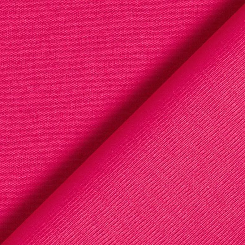 Bomuldspoplin Ensfarvet – pink,  image number 5