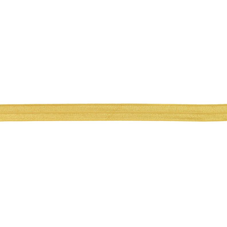 Elastisk indfatningsbånd  blank [15 mm] – guld,  image number 1