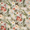 Dekorationsstof Kanvas Nostalgiske blomster – reed,  thumbnail number 1