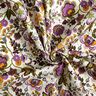Bomuldspoplin Paisley-blomster – elfenben/rødlilla,  thumbnail number 3