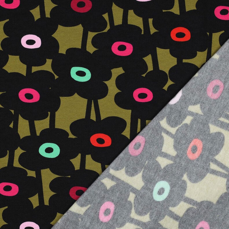 Soft Sweat Daisychain | Nerida Hansen – olivengrøn/sort,  image number 4