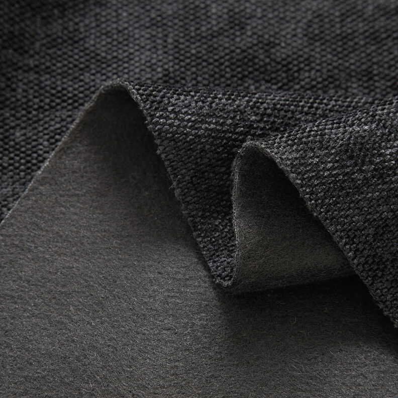 Termo-gardinstof Chenille – sort,  image number 4
