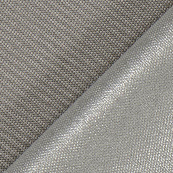 Outdoor stof Panama Ensfarvet – grå,  image number 3