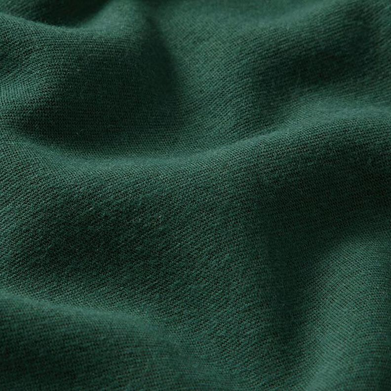 Alpefleece Hyggesweat Ensfarvet – mørkegrøn,  image number 3
