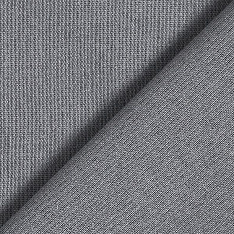 Viskose-hør-miks Ensfarvet – grå,  image number 3