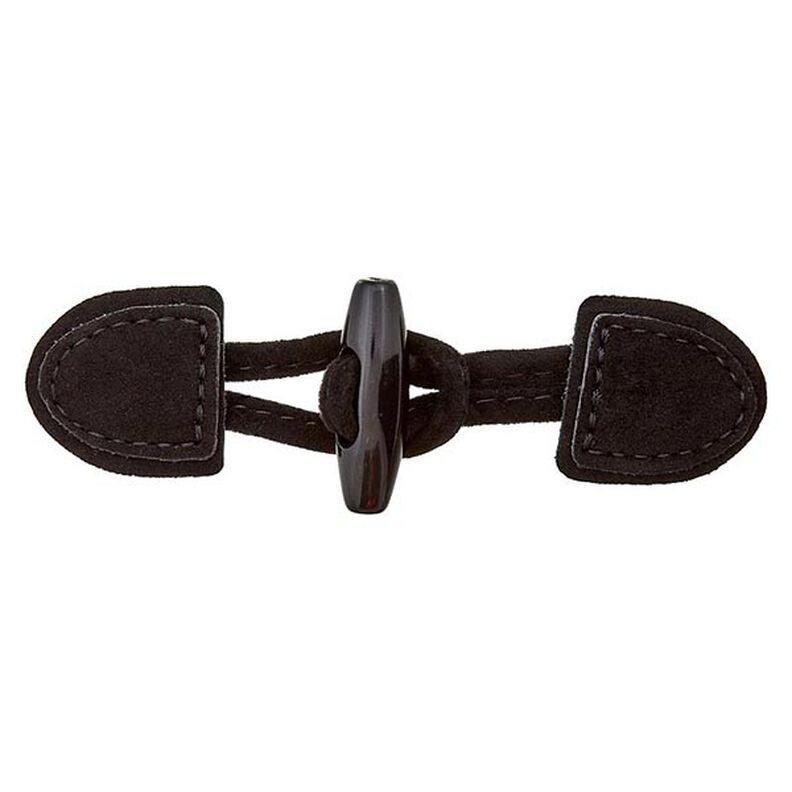 Hægte til duffelcoat [ 95 mm ] – sort,  image number 2