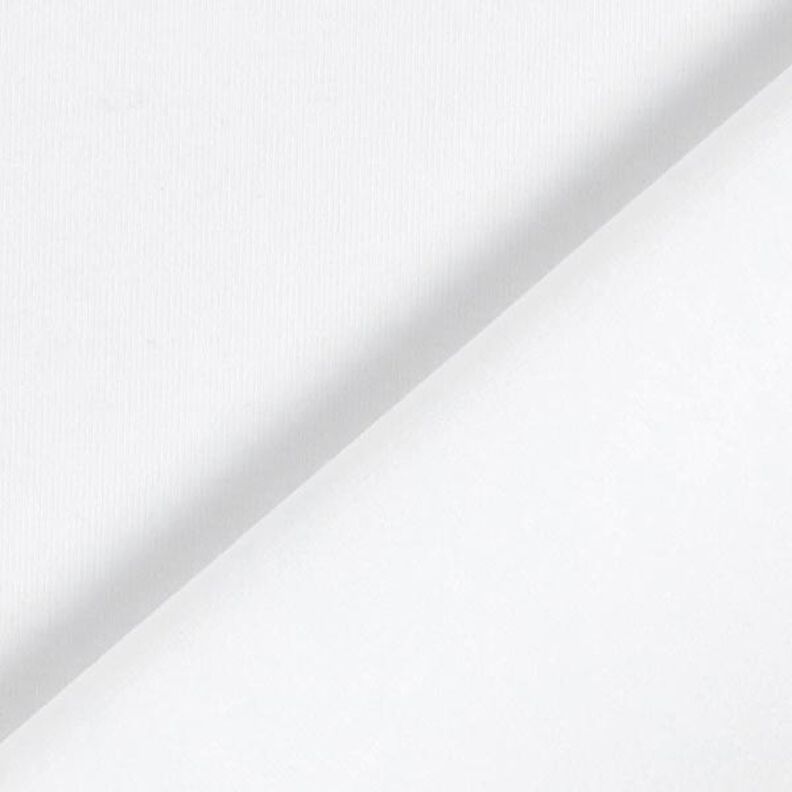 Bomuldsjersey Medium ensfarvet – hvid,  image number 5