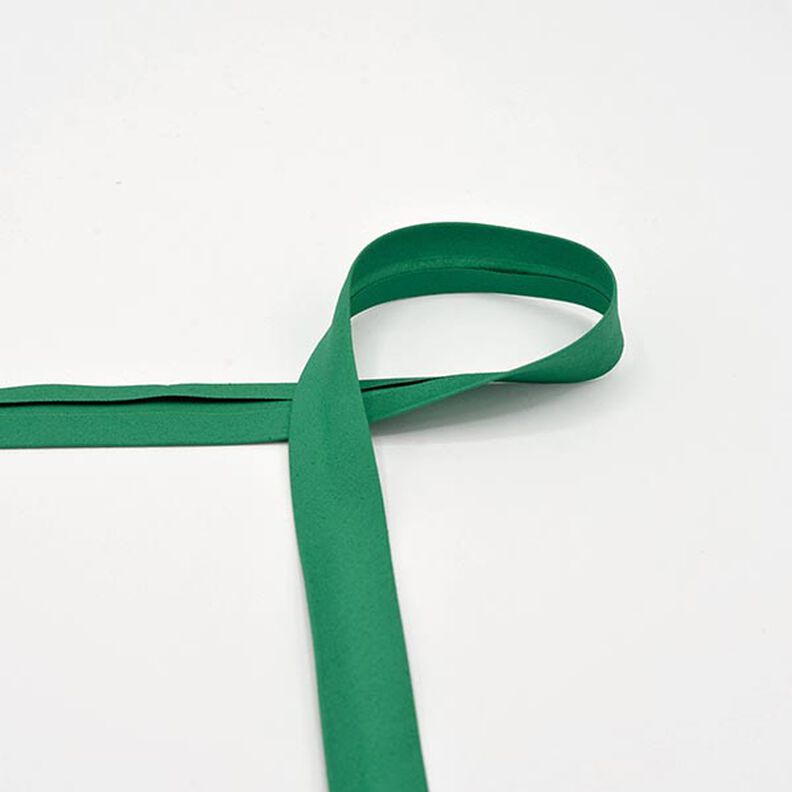 Bomulds-skråbånd Poplin [20 mm] – grøn,  image number 1