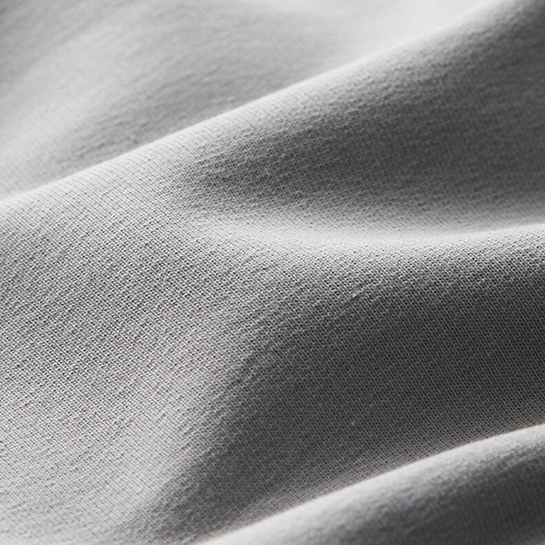 French Terry tung – sølv,  image number 2