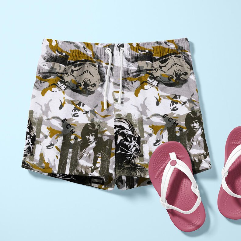 Bomuldsjersey camouflage | Star Wars – uldhvid,  image number 6