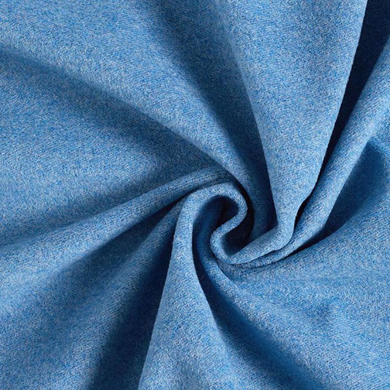 Uldstof vandafvisende ensfarvet – strålende blå,  image number 1