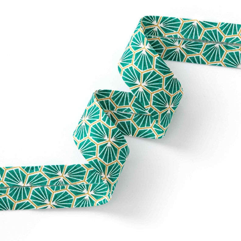 Skråbånd Diamanter [27 mm] – grøn,  image number 2