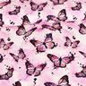 Bomuldsjersey Butterfly Splashes | Glitzerpüppi – pastelviolet,  thumbnail number 2