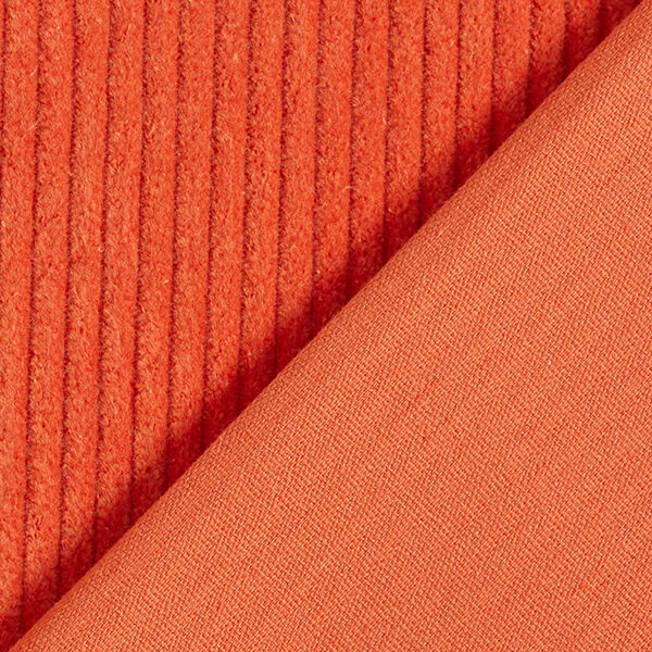 Bred cord forvasket Ensfarvet – orange,  image number 3