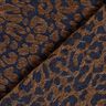 Buksestof i denimlook med leopardprint – mellembrun/natblå,  thumbnail number 4