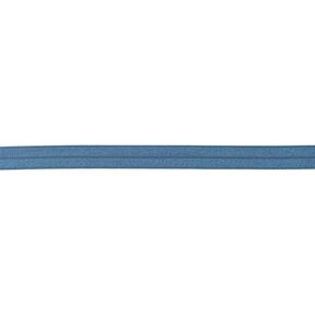 Elastisk indfatningsbånd  blank [15 mm] – jeansblå, 