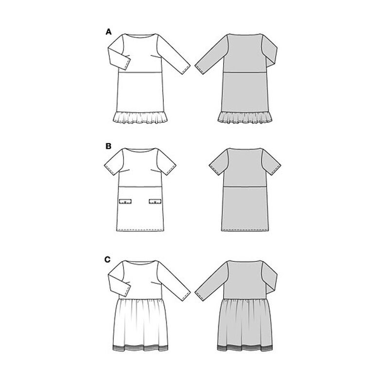 Kjole | Burda 5804 | 34-48,  image number 11