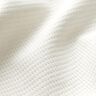Mini Vaffeljersey af bomuld ensfarvet – hvid,  thumbnail number 3