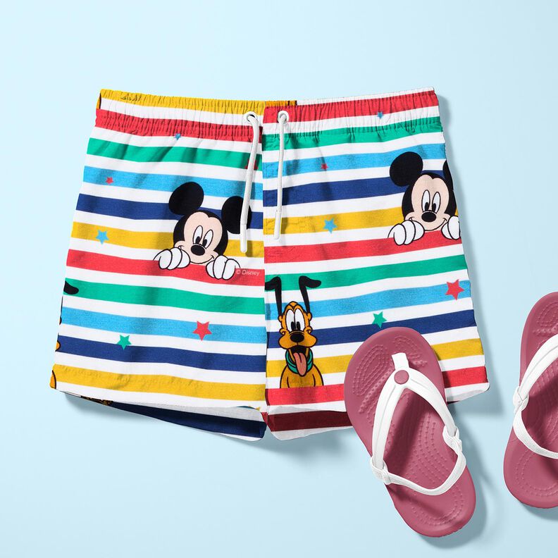 Bomuldsjersey Mickey Mouse og hans venner | Disney – hvid,  image number 6