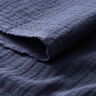 Musselin/Dobbelt-Crincle stof – jeansblå,  thumbnail number 5