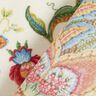 Dekorationsstof kanvas orientalske blomsterornamenter 280 cm – natur/grøn,  thumbnail number 4