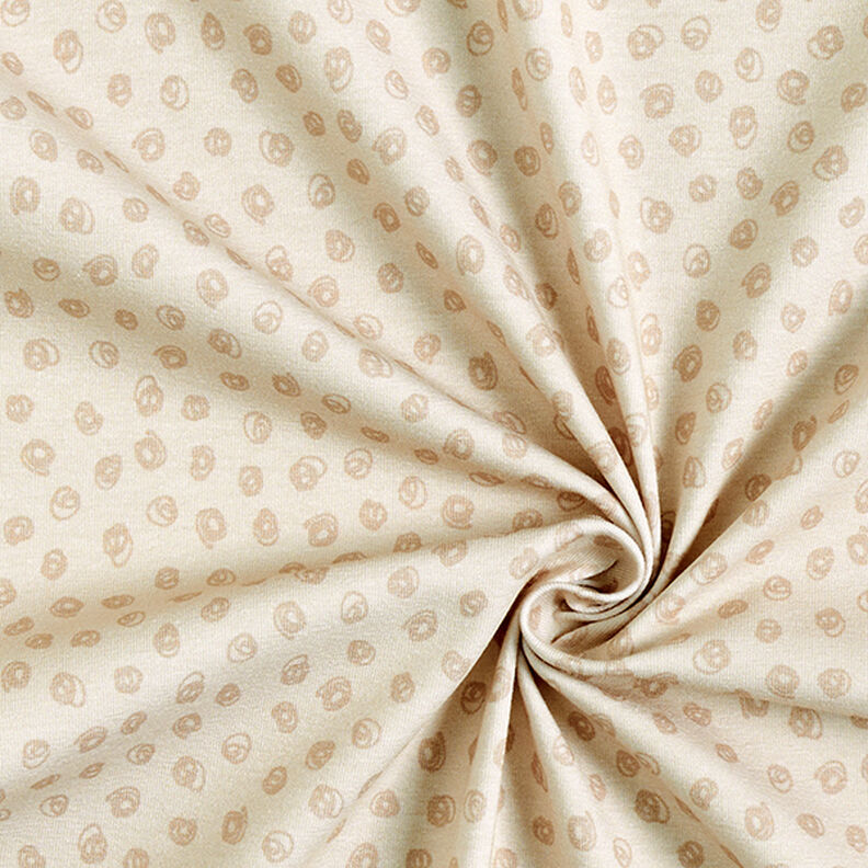 Baumwolljersey Kringel – natur,  image number 3