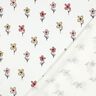Vaflet jersey blomster | Poppy Fabrics – elfenben/apricot,  thumbnail number 4