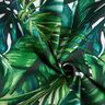 Dekorationsstof Halvpanama Palmeblade – grøn,  thumbnail number 3