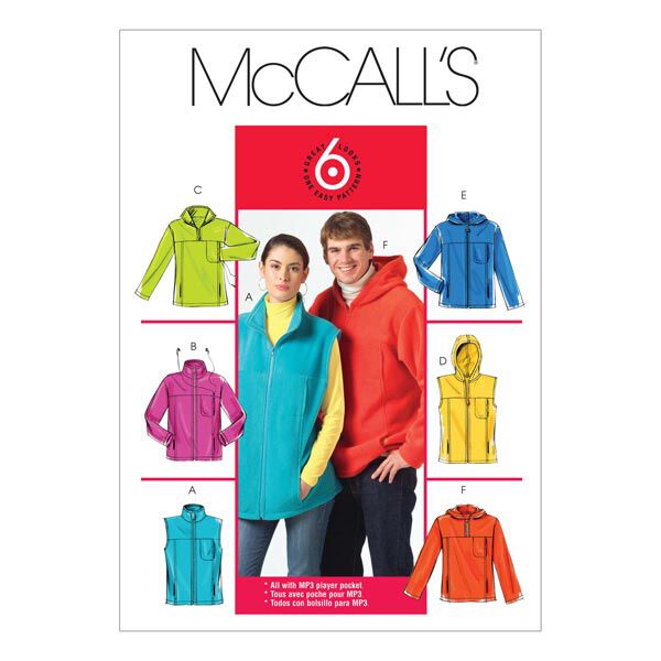Vest, McCalls Jacke 5252 | 46 - 56,  image number 1